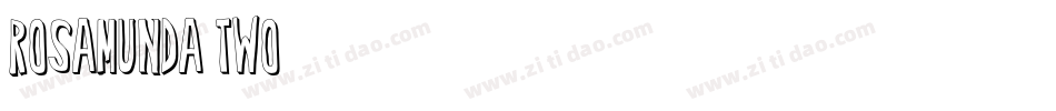 Rosamunda Two字体转换